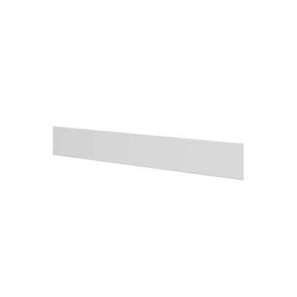 Novaboard Stone Eindkap 400mm (vlak) - Wit