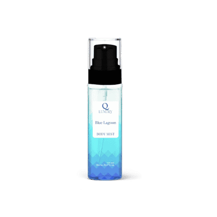 QLuxury Blue Lagoon Body Mist for Men 150ml - Refreshing aquatic and long-lasting premium body mist for daily use