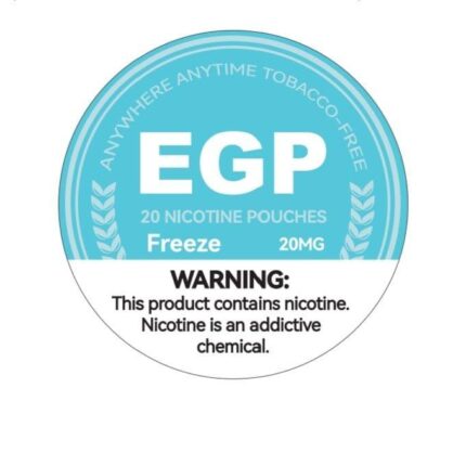 EGP Nicotine Pouches Freeze 20mg