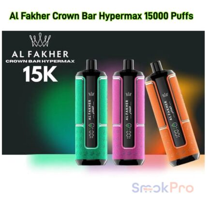 Al Fakher Crown Bar 15000 Puffs Hypermax
