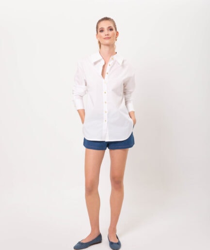 Shirt Oversized - White