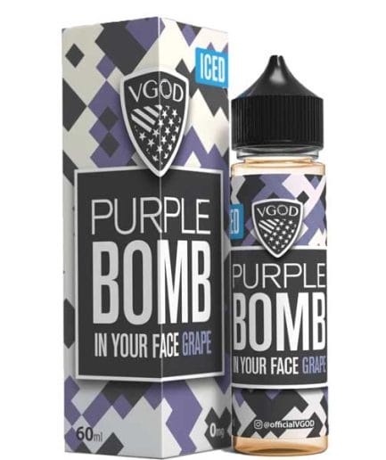 ICED PURPLE BOMB  VGOD EJUICE | 60ML