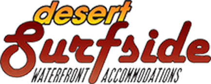 desert surfside waterfront accommodation logo
