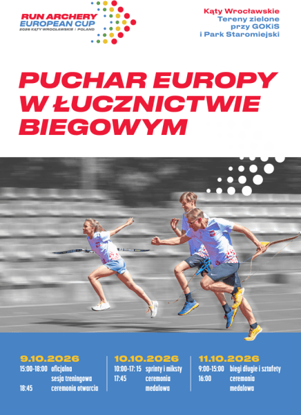 Puchar Europy w Run Archery już 9–11 października w Kątach Wrocławskich