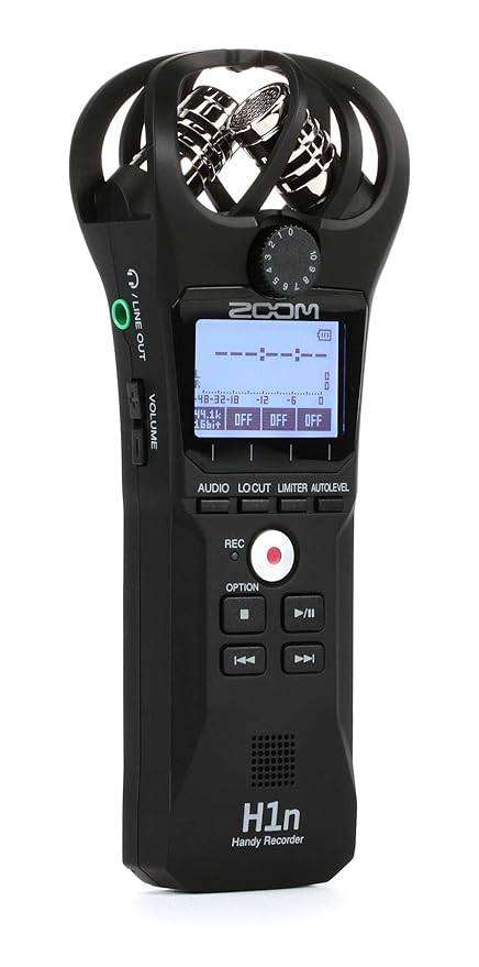 Zoom H1n Handy Recorder (Black), usb - Image 3