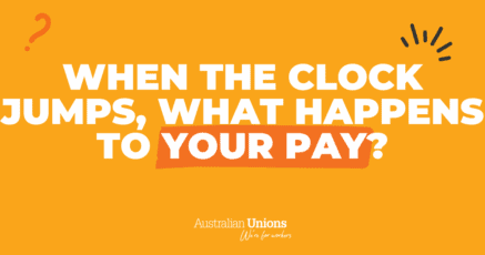 When the clock jumps, what happens to your pay?