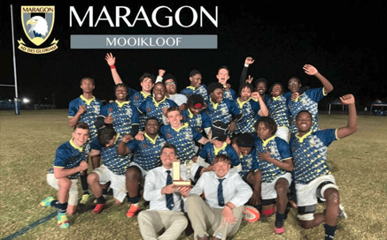 Maragon Mooikloof Wins Rugby league - AWSUM School News