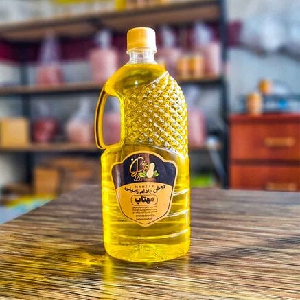 قیمت روغن بادام زمینی طبیعی و خالص | مناسب برای آشپزی سالم 1 لیتر