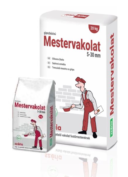 Széria Mestervakolat 5–30 mm 20 kg zsák – HelloMester Kecskemét