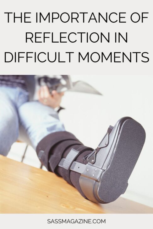 reflecting oh difficult moments