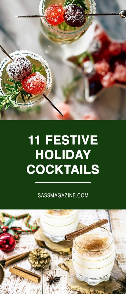 festive cocktails