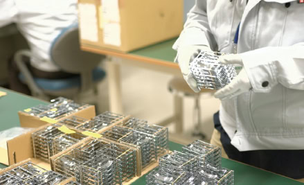 ファブレスシステムを導入し高品質の製品供給を推進