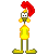 Tanzendes Huhn