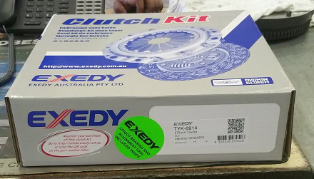 TYK-8914 EXEDY CLUTCH TO SUIT TOYOTA HIACE 1KDFTV