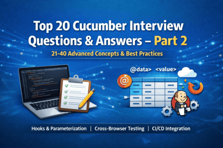 Advanced Cucumber Interview Questions and Answers
