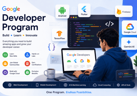 Learn everything about the Google Developer Program, its benefits, membership tiers, certifications, AI tools, and how to join. A complete beginner-friendly guide.