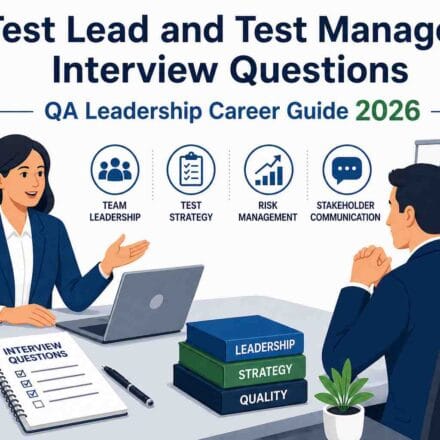 Test Lead and Test Manager Interview Questions