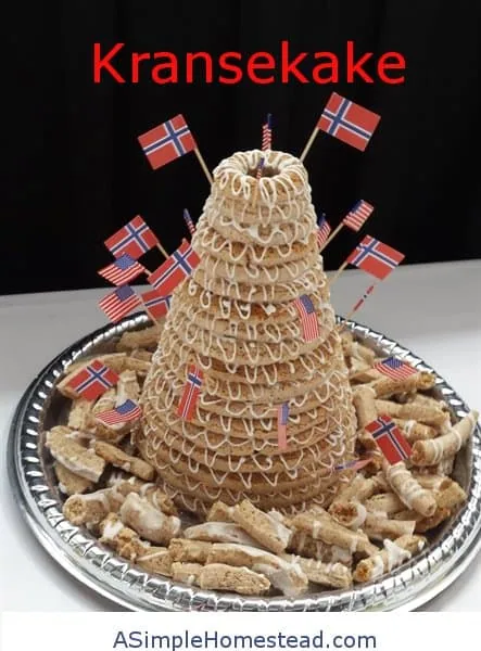 Christmas Kransekake 