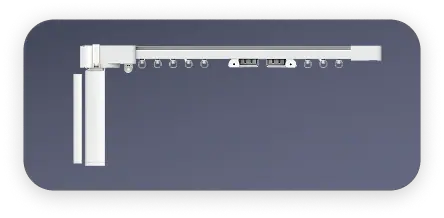Syncrow smart motorized curtain track system