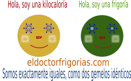 Frigoría y kilocaloría
