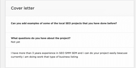 How to write Upwork proposals