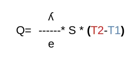 Formula de transmisión