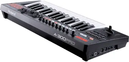 Roland A-300 PRO-R 32-Keys MIDI Keyboard Controller, Black - Image 5
