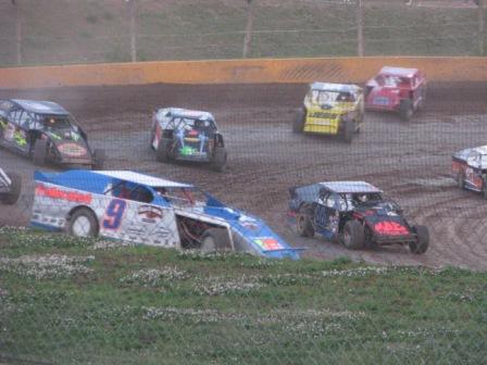 Ceder Lake 3M NASCAR at dirt track - Photo (C) 2008 Karen Schulz all rights reserved