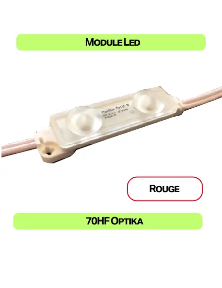 module-led-rouge