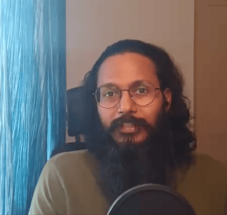 image of the author, manas das