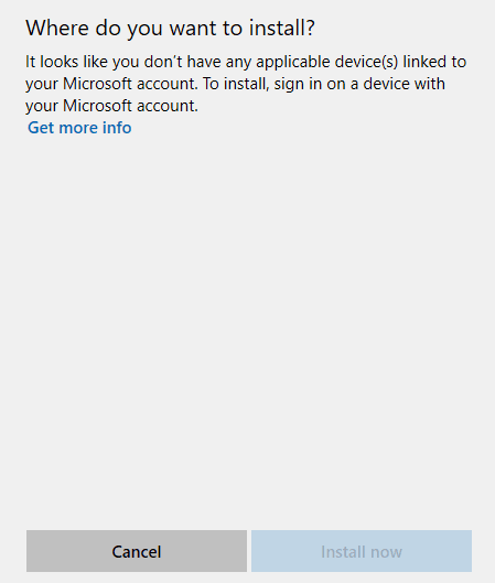 How-to-Troubleshoot-Fix-You-dont-have-any-applicable-devices-linked-to-your-Microsoft-account-Problem-on-PC