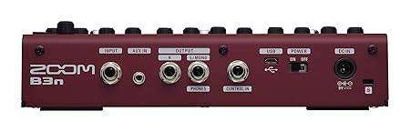 Zoom B3n Multi-Effects Processor for Bassists (Red) - Image 2