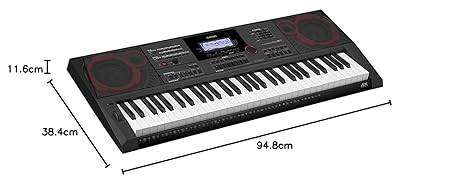Casio CT-X9000IN 61-Key Portable Keyboard, Black - Image 2