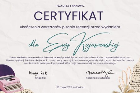 certyfikat recenzja