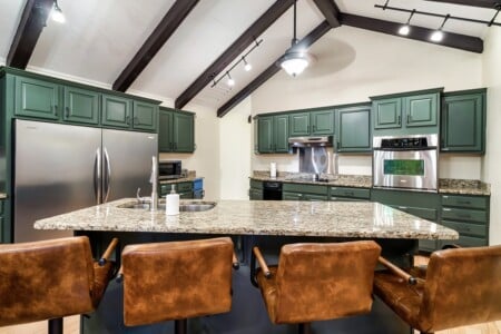 Large professional-grade refrigerator with plenty of space for your groceries.