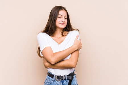 Mujer con autoestima