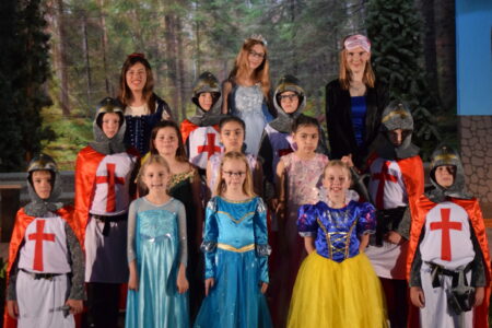 Martin Luther School students performing Out of the Woods spring musical 2026
