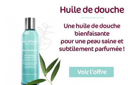 huile de douche cinq mondes