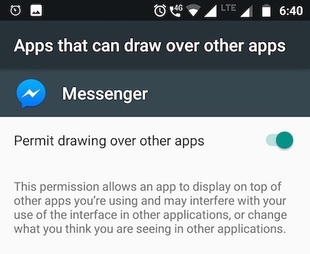How to Disable Permissions for Other Apps to Display Over on Android
