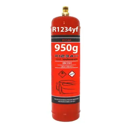 Botella mini de refrigerante R1234yf