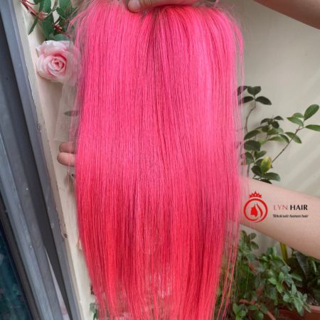 Platinum pink virgin hair bundles