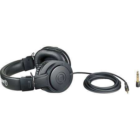 Audio-Technica ATH-M20x Over-Ear Professional Studio Monitor Headphones - Image 4