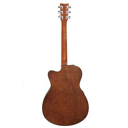YAMAHA Spruce Wood Fsx80C Semi Acoustic Cutaway Guitar (Natural) - Image 2