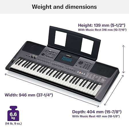 (Discontinued) Yamaha PSR-I500 Portable Keyboard - Image 3