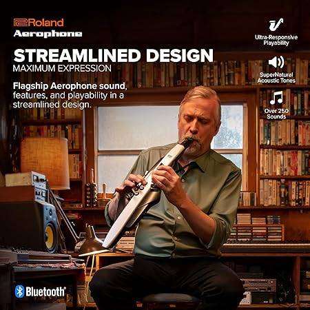 Roland Aerophone Pro Digital Wind Instrument, Professional-Grade with Refined Design, Premium Components, and Advanced Sound Engines (AE-30) - Image 4