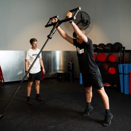 Prepare like a pro Viking push press stregth conditioning