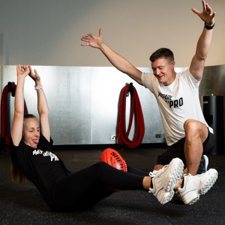 Prepare like a pro merchandise female AFL stregth and conditioning
