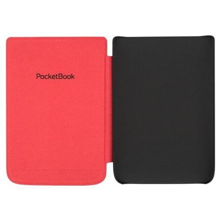 Калъф на цветя за електронен четец PocketBook HPUC-632-R-F, червен - 2