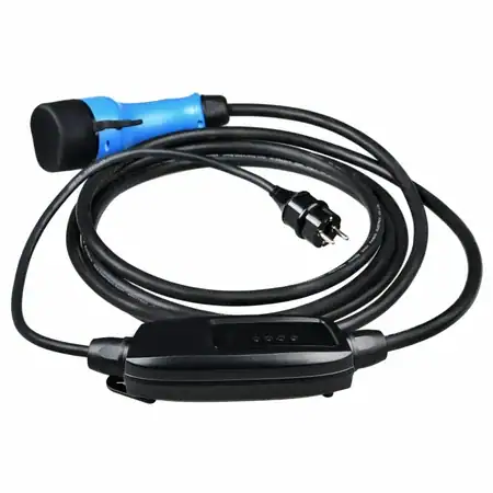 Мобилна станция за зареждане DUOSIDA, Шуко тип 2, 3,7KW 16 A, 5 м - 1