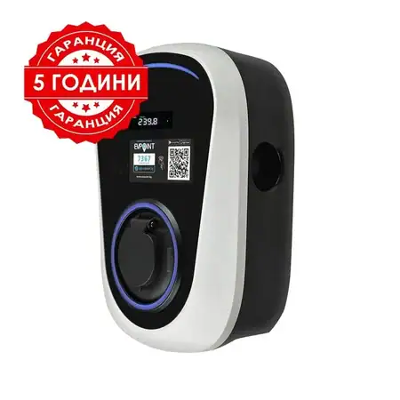 Стенна зарядна станция EVPoint - EV22, LAN, 4G, Bluetooth WI-FI, Тип 2, 22kW - 1